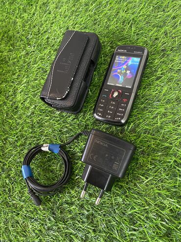 телефон realmi: Nokia 5320 Xpressmusic, Колдонулган, < 2 ГБ, түсү - Кара, 1 SIM