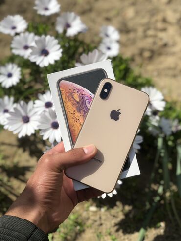iphone xs qiymeti islenmis: IPhone Xs | 64 GB Qızılı | Simsiz şarj, Face ID, Sənədlərlə