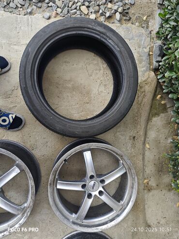 bbs disk: Məhsul: 18" yüngül lehimli disklər və 1 ədəd şin - Disklər: TSW