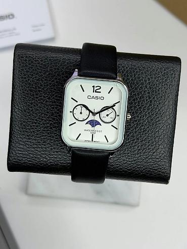 kişi eynəyi: Yeni, Qol saatı, Casio, rəng - Ağ — 4