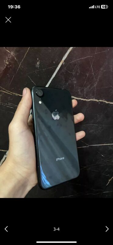 айфон хс хр: IPhone Xr, Колдонулган, 64 ГБ, Кара, Каптама, 78 %