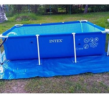 басень: Каркасный бассейн Intex 28272 - Размеры: 300 × 200 × 75 см - Форма — 2