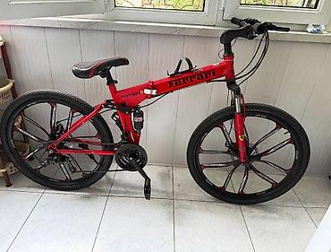 wolf bicycle: Velosipedin xüsusiyyətləri 26 ölçüsü Tip: Qatlana bilən dağ velosipedi — 2