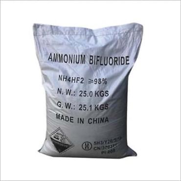 distille su: Ammonium biflüorid – Sənaye üçün kimyəvi reagent Ammonium biflüorid — 1