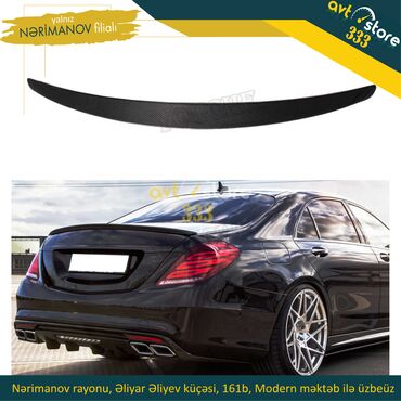 mersedes spoyler: Mercedes Benz W222 arxa Spoiler . Nərimanov filialında müştərilərimiz