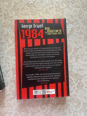 1984 kitab: Məhsul: 1984 – Corc Oruell (George Orwell) Dil: Azərbaycan dili — 2