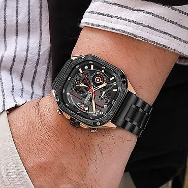 Aksesuarlar: MEGIR Chronograph kişi qol saatı - Brend: MEGIR - Funksiyalar — 5