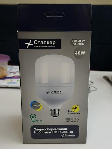 led projector: Энергосберегающая T-образная LED‑лампа «Сталкер» - Мощность: 40 W - — 1