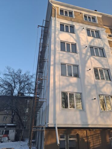 квартиры в районе аламединского рынка: 3 комнаты, 67 м², 105 серия, 5 этаж, ПСО (под самоотделку)