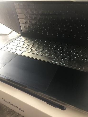 macbook air m: Apple MacBook Air (qutu ilə) - Model: MacBook Air - Rəng: Tünd boz — 4