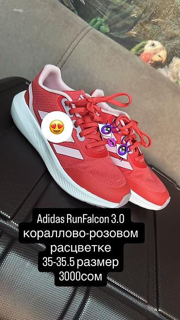 leopard 5: Кроссовки, 35, 35.5, Adidas Originals, Б/у, Самовывоз — 1