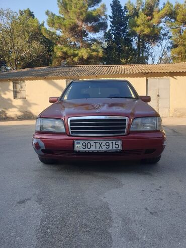 mersedes yan güzgülər: Mercedes-Benz C 200: 2 l | 1994 il Sedan