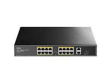 №: 8831 Məhsulun adı: CUDY FS1018PS1 16-Port 10/100M PoE Switch with 1