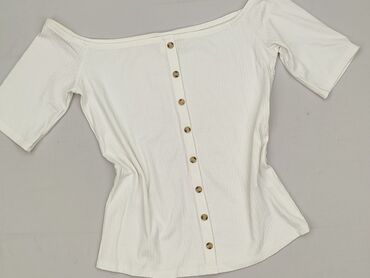 tanie t shirty damskie plus size: H&M, T-shirt damski, rozmiar S