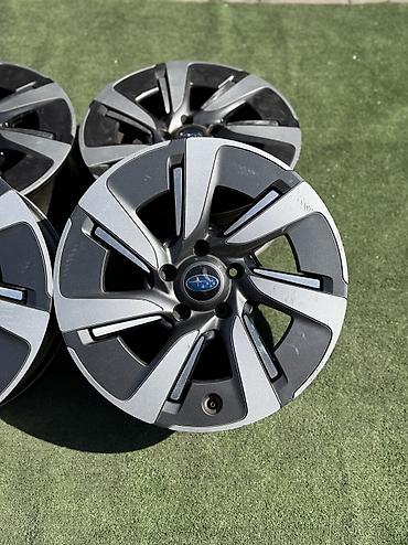 диски на субару r17: Литые Диски R 17 Subaru, Комплект, отверстий - 5, Б/у — 2