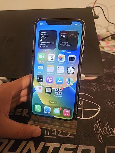 iphone 7 plis: IPhone X, Б/у, 256 ГБ, Серебристый, Чехол, 100 % — 2