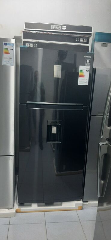 сервис холодильников in Азербайджан | НАБОРЫ ПОСУДЫ: Новый Двухкамерный цвет - Черный холодильник Samsung