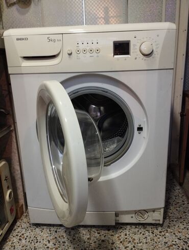 Paltaryuyan maşınlar: Paltaryuyan maşın Beko, 5 kq, Avtomat, Qurutmasız, Kredit yoxdur