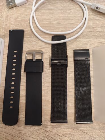 Smart saatlar: İşlənmiş, Smart saat, Sensor ekran, rəng - Qara — 13