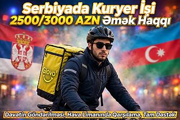 minivan taksi: Sürücü-kuryer tələb olunur — 1