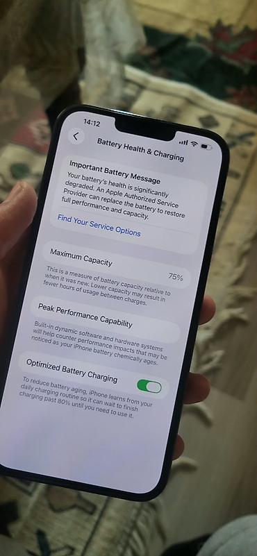 i̇phone 16 pro 256: IPhone 13 Pro Max, 128 GB, Mavi, Face ID — 3