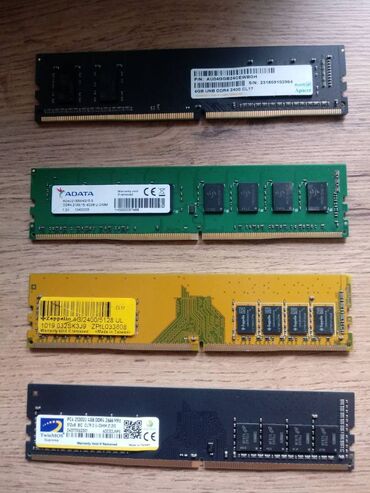 оперативная память для компьютера: Оперативная память, Б/у, 4 ГБ, DDR4, Для ПК