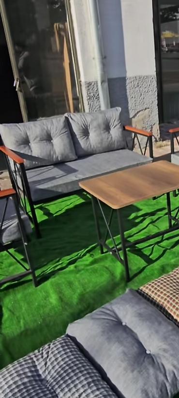 bag ucun divan: Düz, sadə divan, 2 nəfərlik, Açılmayan, Parça, Azərbaycan, 2 il zəmanət — 7