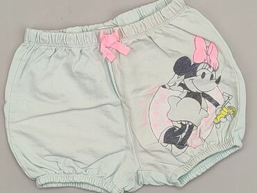 krótkie spodenki ogrodniczki: Shorts, Disney, 2-3 years, 92/98, condition - Very good