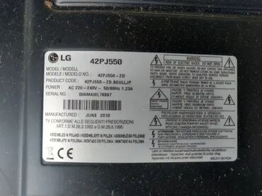 Aksesoari za TV i video: LG 42PJ350 u Delovima Y SYS Boards EAX61332701 (EBR66607501) Main — 14