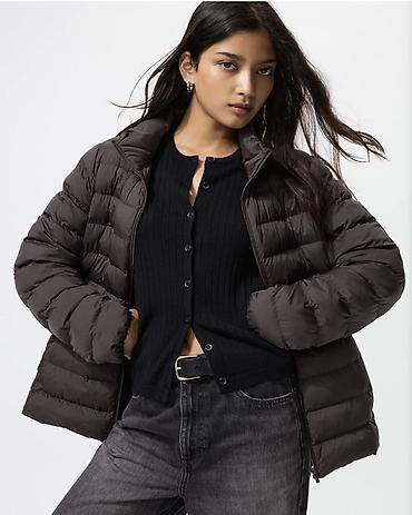 Айымдардын кийими: Женская легкая пуховая куртка от Uniqlo (Япония ) - Классический — 3