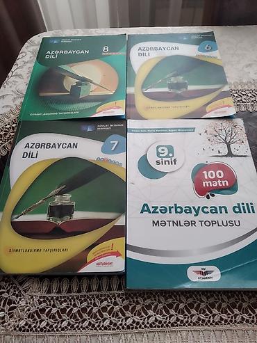 Digər kitablar və jurnallar: Kitablar,testlər,ədəd ilə və hamısı birlikdə olar almaq.Ədədi yarı — 11