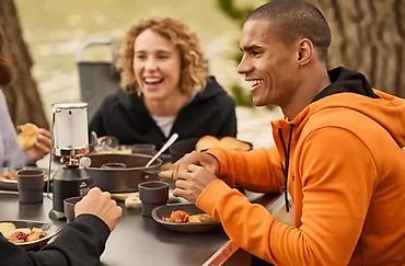 Oprema za kampovanje: CRIVIT gasna kamping lampa - Tip goriva: butan (za kartuše tipa 200 — 5