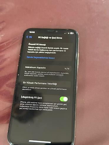 iphone 16 pro işlənmiş: IPhone X, Qızılı, Zəmanət — 4