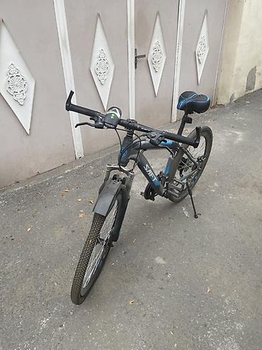 saft mtb: SAT dağ velosipedi – 26” - Çərçivə: yüngül alaşımlı, mavi-qara dizayn — 1