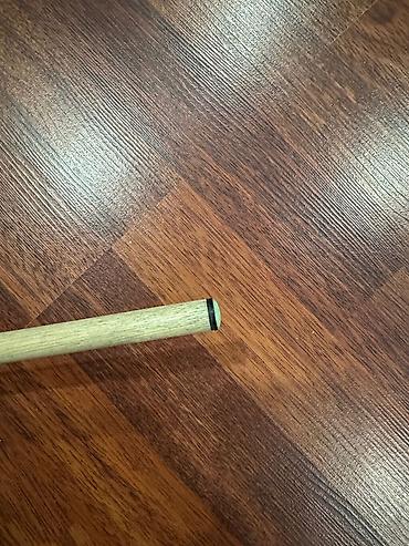 Бильярдные столы: Кий для бильярда с чехлом и аксессуарами - Кий двусоставной, тыльник — 7