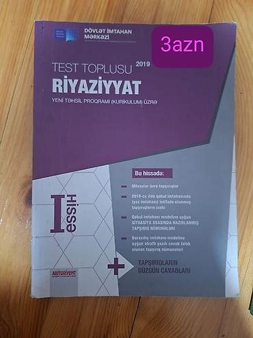 Testlər: Satılır Kitablar qiymetler üstündədir.Real aliciya endirim olacaq — 7