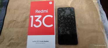 Redmi: Redmi, Redmi 13C, Б/у, 256 ГБ, цвет - Черный, 2 SIM