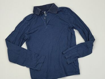 bluzki we wzory: Bluzka, H&M, 8 lat, 122-128 cm, stan - Zadowalający