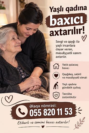 zvanok it satisi tap az: Yaşlı qadına baxıcı xidməti Xidmətin tələbləri və vəzifələri: - — 1