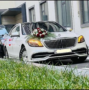 rent a car sprinter: Mercedes S class, Toy, Nişan və digər tədbirlər üçün sifariş edə — 7