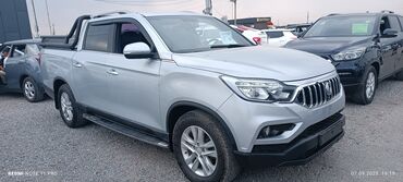 авто кридит бишкек: Пикап SsangYong Rexton Sports (Khan), серебристый цвет. Основные
