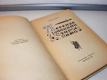 lepe devojke: Legende o junacima starog rima1967 narodna knjigatvrd povezstanje vrlo — 2