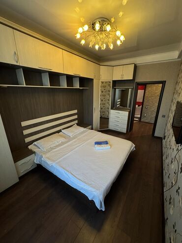 дом отдыха бишкек: 2 бөлмө, Душ кабинасы, Жаздык, жууркан-төшөк каптары, Кондиционер