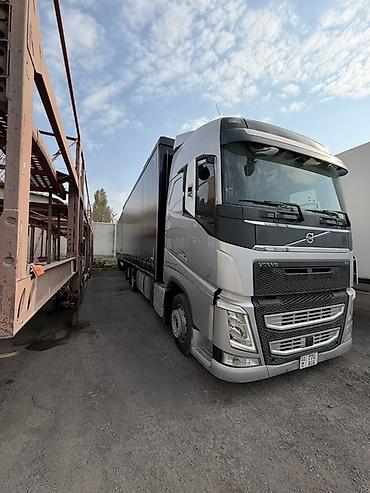 volvo fl7: Тягач, Volvo, Шторный — 2