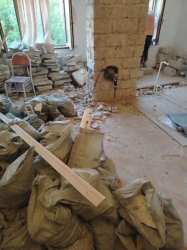 Təmir işləri: Mənzil söküntüsü Ofis söküntüsü Mağaza söküntüsü Hamam və sanitar — 1