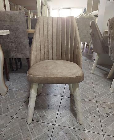 Stullar: Qonaq otağı üçün, Yeni, Qatlanmayan, rəng - Bej Stul — 9