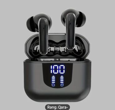 Qulaqcıqlar: Yeni Simsiz (Bluetooth) Qulaqcıqlar, rəng - Qara — 4