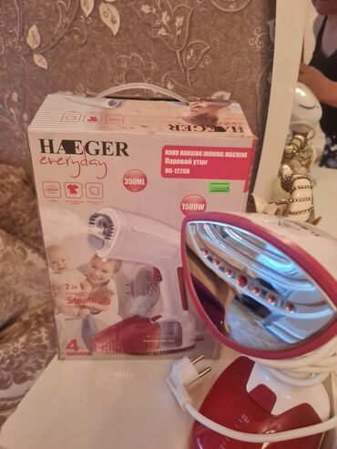 delonghi kofe aparati: Buxarlı ütü, Haeger, Ünvandan götürmə