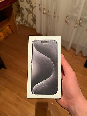 IPhone 15 Pro, 256 GB, Black Titanium, Face ID lalafo.az -da IPhone 15 Pro, 256 GB, Black Titanium, Face ID
