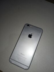 дешевые телефоны флай: IPhone 6, 16 ГБ, Серебристый, Отпечаток пальца